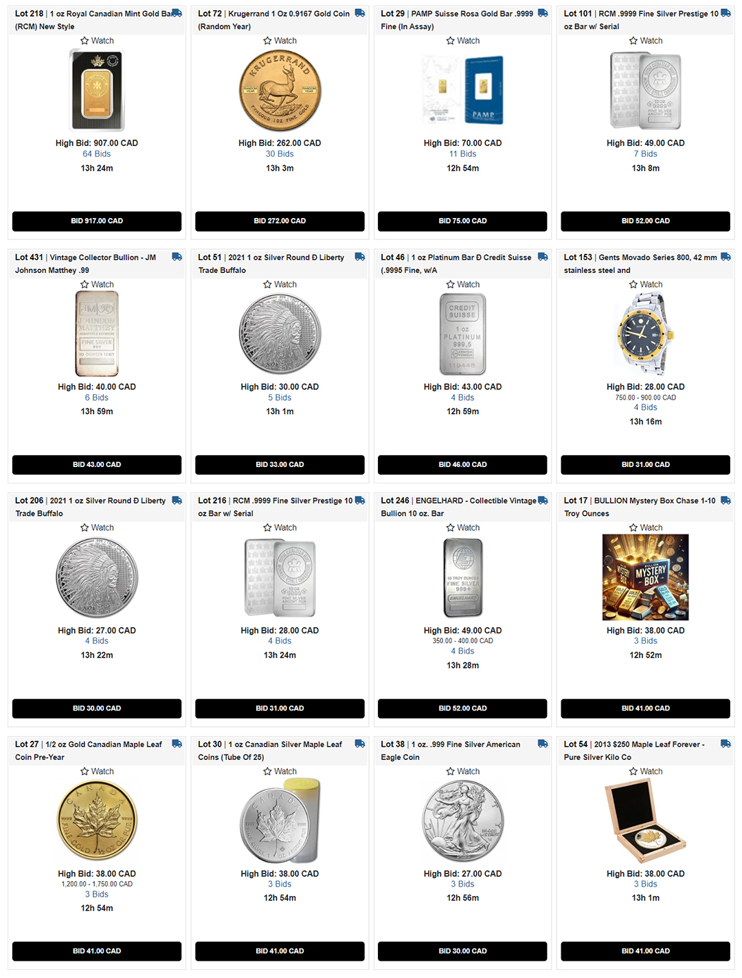 COIN AUCTION ONLINE